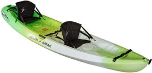 example of a tandem sit-on-top kayak